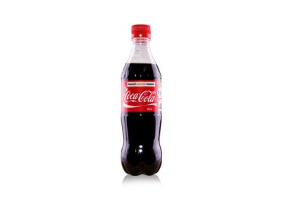 Coca Cola bottle from Surrey Donair Mr Greek Donair near Surrey BC