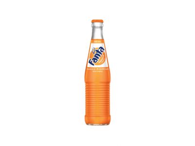 Fanta Orange Glass Bottle