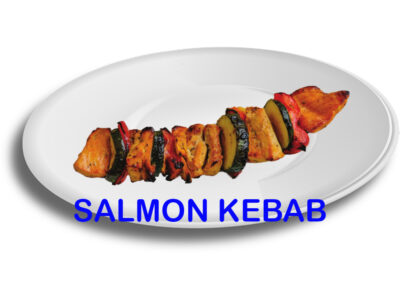 Donair Surrey Salmon Fish Kebab Skewer Surrey BC Mr Greek donair near Surrey BC